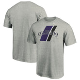 Heathered Gray Colorado Rockies Team Prep T-Shirt