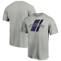 Heathered Gray Colorado Rockies Team Prep T-Shirt