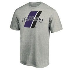 Heathered Gray Colorado Rockies Team Prep T-Shirt