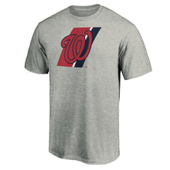 Heathered Gray Washington Nationals Team Prep T-Shirt