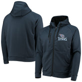 Dunbrooke Shag Tri-Blend Full-Zip Raglan Hoodie - Tennessee Titans Hoodies