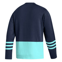 NHL Seattle Kraken adidas Logo AEROREADY Pullover Sweater