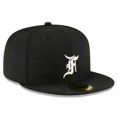 Black MLB New Era Fear of God Essentials 59FIFTY Fitted Hat