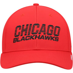 NHL Chicago Blackhawks adidas 2021 Locker Room AEROREADY Flex Hat