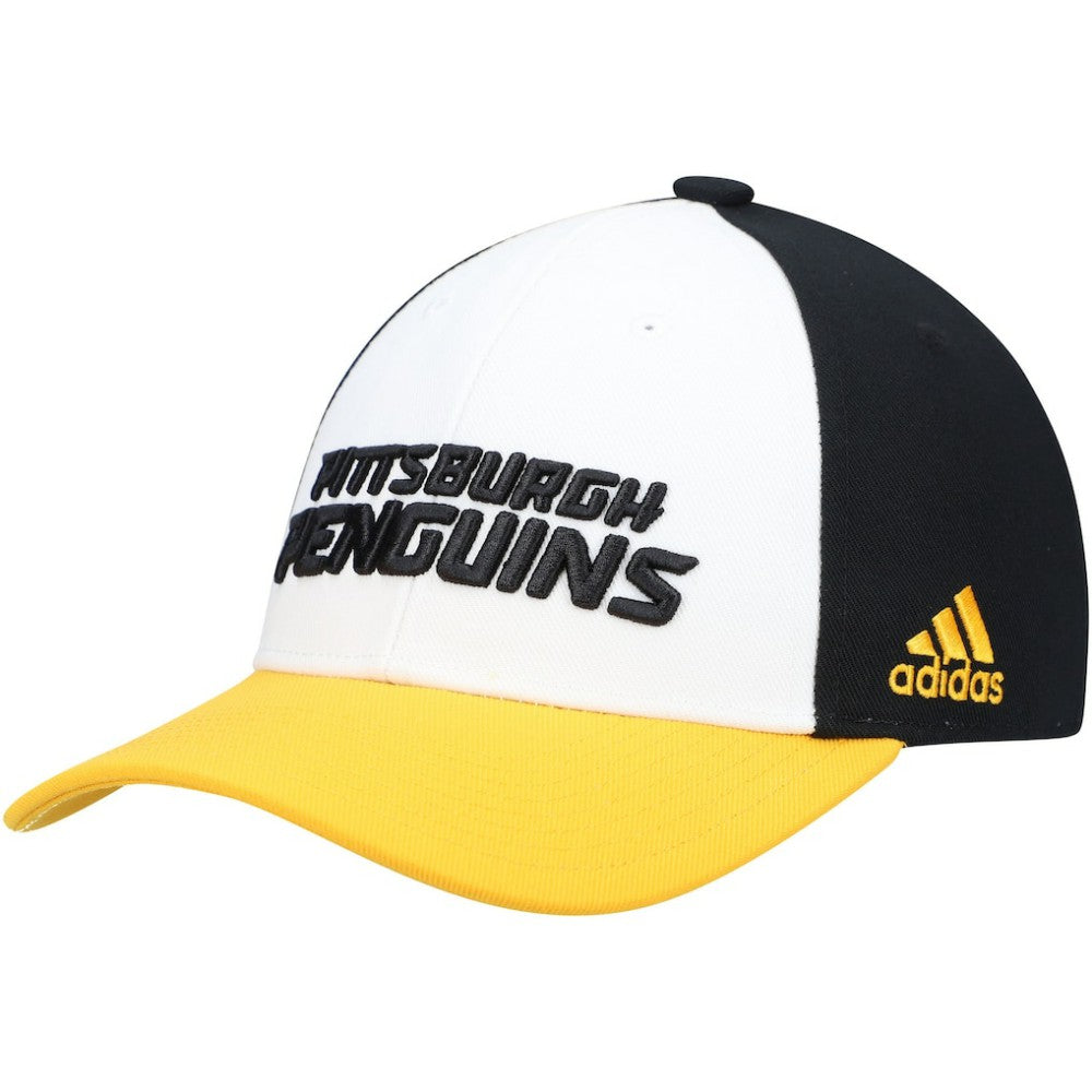NHL Pittsburgh Penguins adidas Locker Room Adjustable Hat