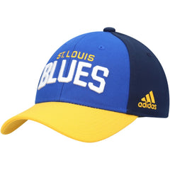 NHL St. Louis Blues adidas Locker Room Adjustable Hat
