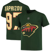 NHL Kirill Kaprizov Minnesota Wild Youth Player Name & Number T-Shirt