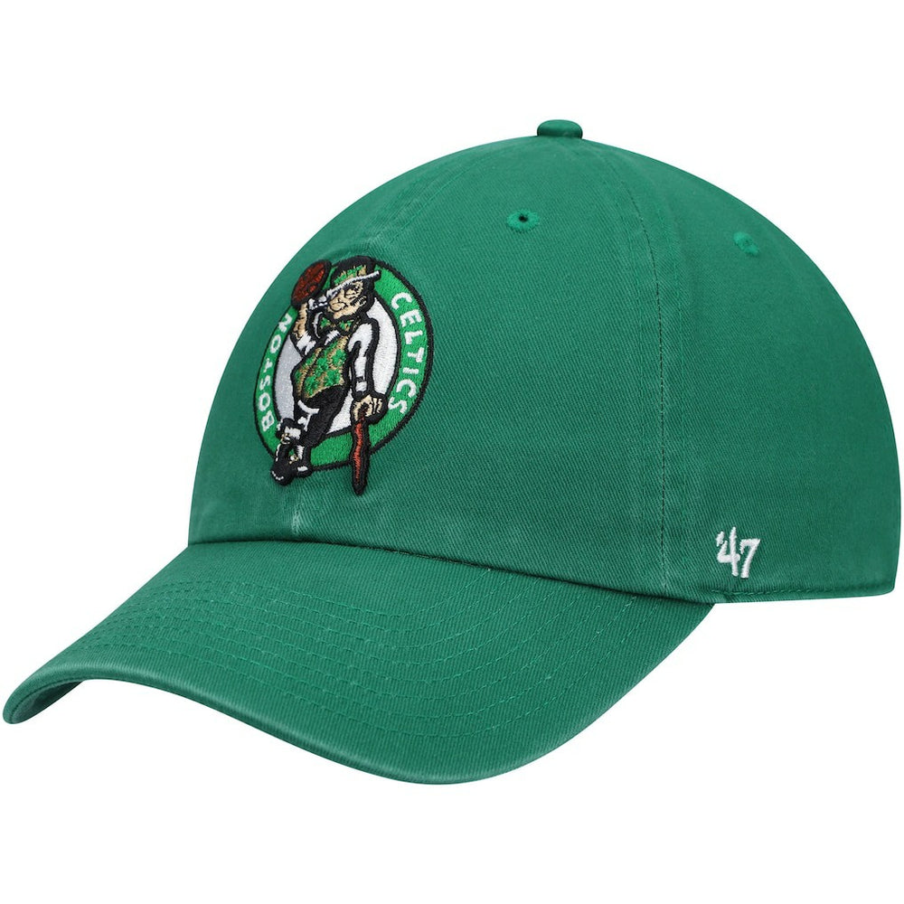47 brand Boston Celtics '47 Core Logo Clean Up Adjustable Hat