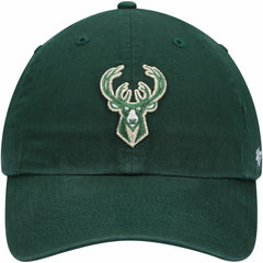 47 brand Milwaukee Bucks '47 Core Logo Clean Up Adjustable Hat