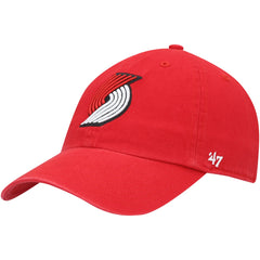 47 brand Portland Trail Blazers '47 Core Logo Clean Up Adjustable Hat