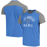 Majestic Threads Gridiron Classics Field Goal Slub T-Shirt - Los Angeles Rams T-shirts