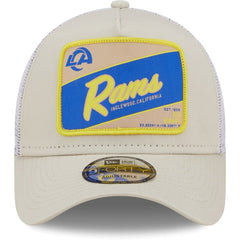 Happy Camper A-Frame Trucker 9FORTY Snapback Hat - Los Angeles Rams Hats