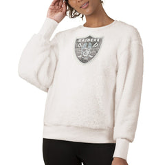 Touch Women's Milestone Tracker Pullover Sweatshirt - Las Vegas Raiders Pullover