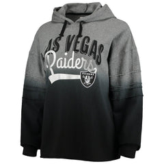 Touch Women's Superstar Dip-Dye Pullover Hoodie - Las Vegas Raiders Hoodies