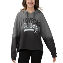 Touch Women's Superstar Dip-Dye Pullover Hoodie - Las Vegas Raiders Hoodies