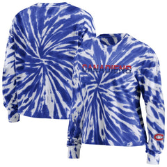 NHL Montreal Canadiens WEAR by Erin Andrews Women's Tie-Dye Long Sleeve T-Shirt