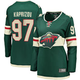 NHL Kirill Kaprizov Minnesota Wild Fanatics Women's Home Breakaway Replica Jersey