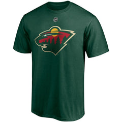 NHL Kirill Kaprizov Minnesota Wild Fanatics Authentic Stack Name & Number T-Shirt