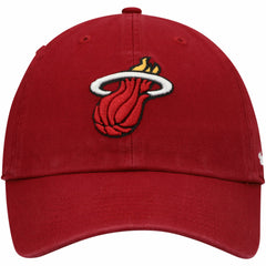47 brand Miami Heat '47 Core Logo Clean Up Adjustable Hat