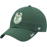 47 brand Milwaukee Bucks '47 Women's Miata Clean Up Logo Adjustable Hat
