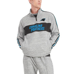 Tommy Hilfiger Mario Quarter-Zip Jacket - Carolina Panthers Jackets