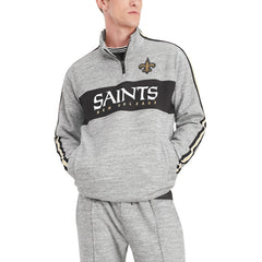 Tommy Hilfiger Mario Quarter-Zip Jacket - New Orleans Saints Jackets