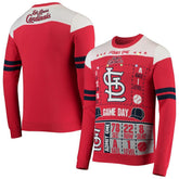 Red St. Louis Cardinals FOCO Ticket Light-Up Ugly Sweater