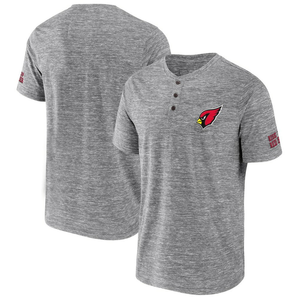NFL x Darius Rucker Collection Slub Henley T-Shirt - Arizona Cardinals T-shirts