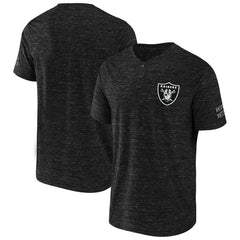 NFL x Darius Rucker Collection Slub Henley T-Shirt - Las Vegas Raiders T-shirts