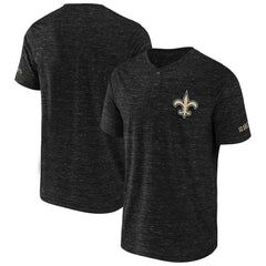 NFL x Darius Rucker Collection Slub Henley T-Shirt - New Orleans Saints T-shirts