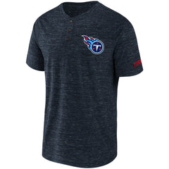 NFL x Darius Rucker Collection Slub Henley T-Shirt - Tennessee Titans T-shirts