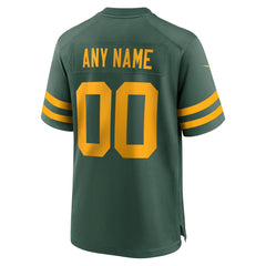 Alternate Custom Jersey - Green Bay Packers Jerseys