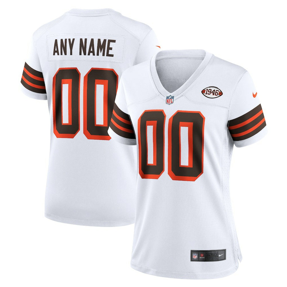 Women's 1946 Collection Alternate Custom Jersey - Cleveland Browns Jerseys