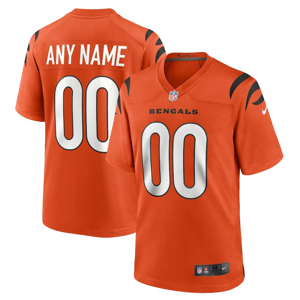 Youth Alternate Game Custom Jersey - Cincinnati Bengals Jerseys