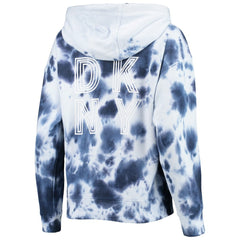 DKNY Sport Women's Dakota Oversized Tie-Dye Half-Zip Hoodie - New England Patriots Hoodies