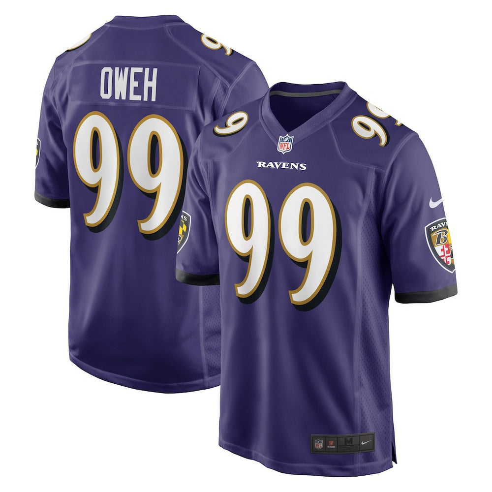 Odafe Oweh Game Jersey - Baltimore Ravens Jerseys