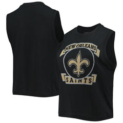 Junk Food Women's Rib Ranger Muscle Tank Top - New Orleans Saints Tops
