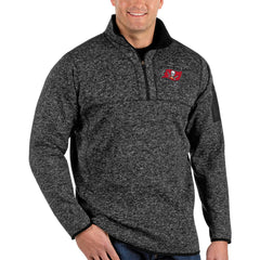 Antigua Fortune Big & Tall Quarter-Zip Pullover Jacket - Tampa Bay Buccaneers Pullover