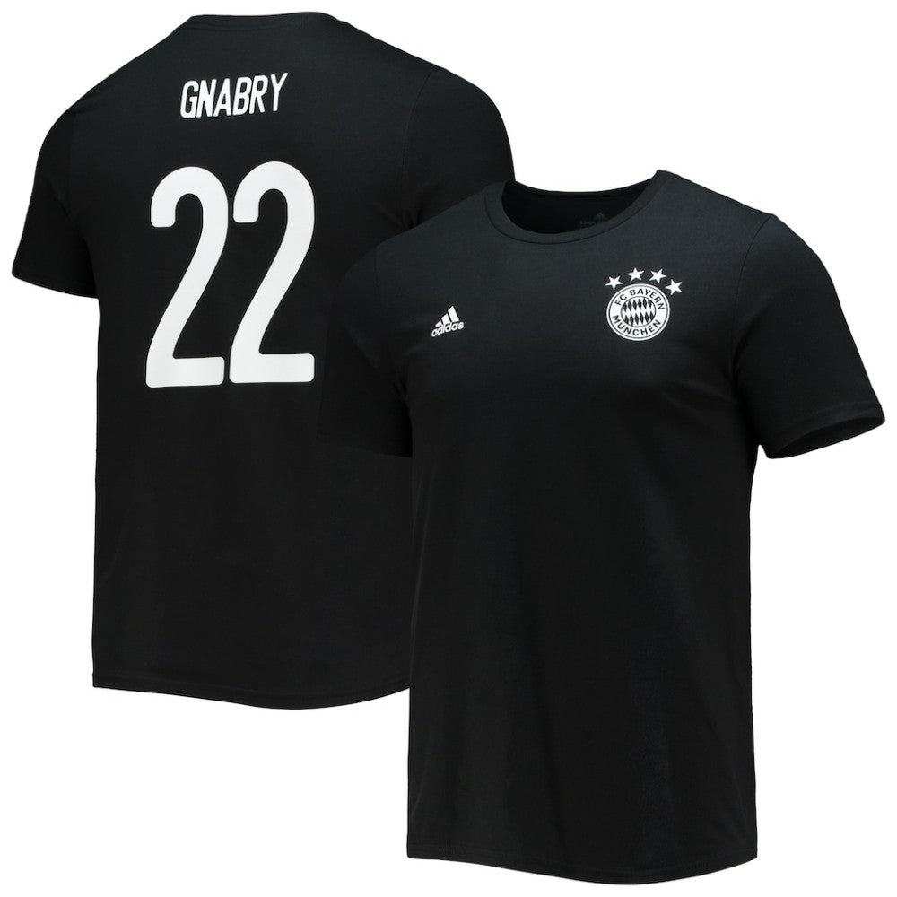 Serge Gnabry Bayern Munich Amplifier Name & Number T-Shirt