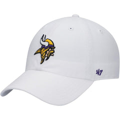 '47 Logo Clean Up Adjustable Hat - Minnesota Vikings Hats