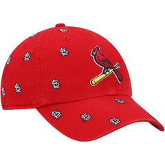 Red St. Louis Cardinals '47 Confetti Clean Up Adjustable Hat