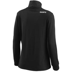 WEAR by Erin Andrews Women's Long Sleeve Tri-Blend Turtleneck T-Shirt - New Orleans Saints T-shirts