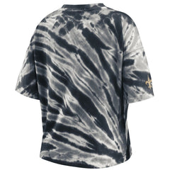 WEAR by Erin Andrews Women's Tie-Dye T-Shirt - New Orleans Saints T-shirts