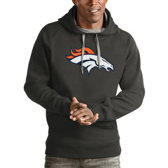 Antigua Victory Pullover Hoodie - Denver Broncos Hoodies