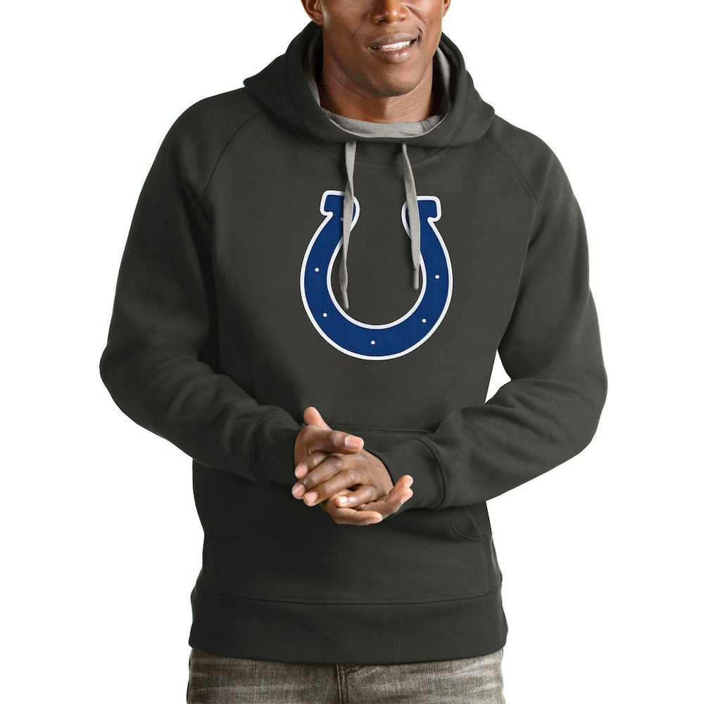 Antigua Victory Pullover Hoodie - Indianapolis Colts Hoodies