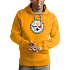 Antigua Victory Pullover Hoodie - Pittsburgh Steelers Hoodies