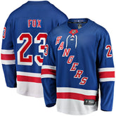 NHL Adam Fox New York Rangers Fanatics Home Breakaway Replica Jersey
