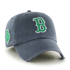 Navy/Green Boston Red Sox '47 Franchise Fitted Hat