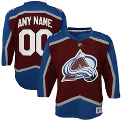 NHL Colorado Avalanche Youth Home Custom Replica Jersey