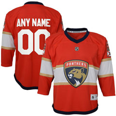 NHL Florida Panthers Youth Home Replica Custom Jersey
